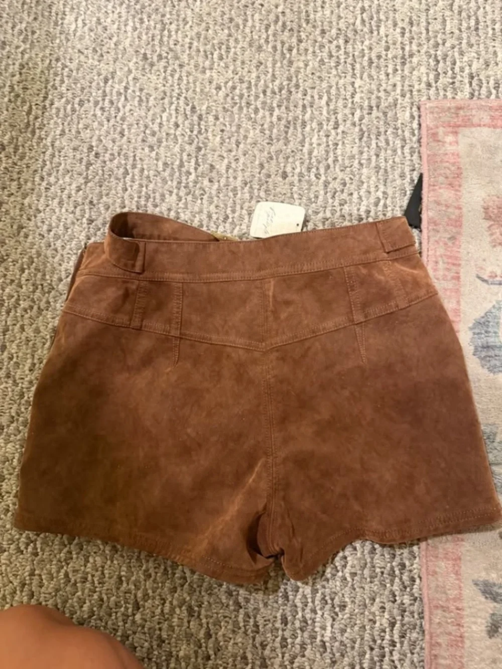 NWT Free People suede shorts never worn size 29